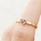 Cassidy, an Amethyst Promise Ring