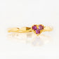 Cassidy, an Amethyst Promise Ring