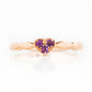 Cassidy, an Amethyst Promise Ring