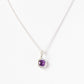 Lexi, Amethyst Necklace