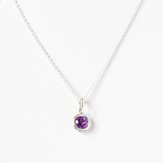Lexi, Amethyst Necklace