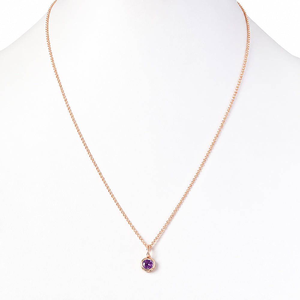 Lexi, Amethyst Pendant
