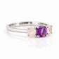Aria, Amethyst and Rose Quartz Ring