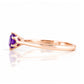 Tulip, a Six Claw Amethyst Ring - Victoria's Jewellery