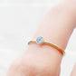 Kylie, an Aquamarine Promise Ring