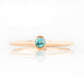 Kylie, an Aquamarine Promise Ring