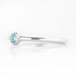 Kylie, an Aquamarine Promise Ring