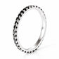 Black Diamond Full Eternity Ring - Victoria's Jewellery