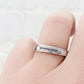 Edward, Black Diamond Mens Wedding Ring
