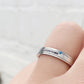 Edward, Black Diamond Mens Wedding Ring