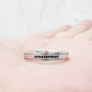Edward, Black Diamond Mens Wedding Ring