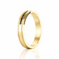 Edward, Black Diamond Mens Wedding Ring