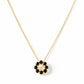 Circle of Life Necklace - Black Spinel