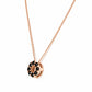 Circle of Life Necklace - Black Spinel
