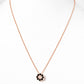 Circle of Life Necklace - Black Spinel
