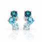Laurel, a Blue Topaz Rainbow Stud Earring - Victoria's Jewellery