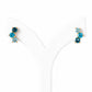 Laurel, a Blue Topaz Rainbow Stud Earring - Victoria's Jewellery