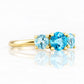 Aria, a Topaz Trilogy Ring - Victoria's Jewellery