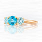 Aria, a Topaz Trilogy Ring - Victoria's Jewellery