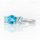 Aria, a Topaz Trilogy Ring - Victoria's Jewellery