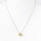 Circle of Life Necklace - Citrine