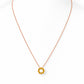 Circle of Life Necklace - Citrine - Victoria's Jewellery