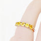 Round cut Citrine half eternity ring - Victoria's Jewellery