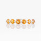 Ellie, a Citrine Six Stone Half Eternity Ring