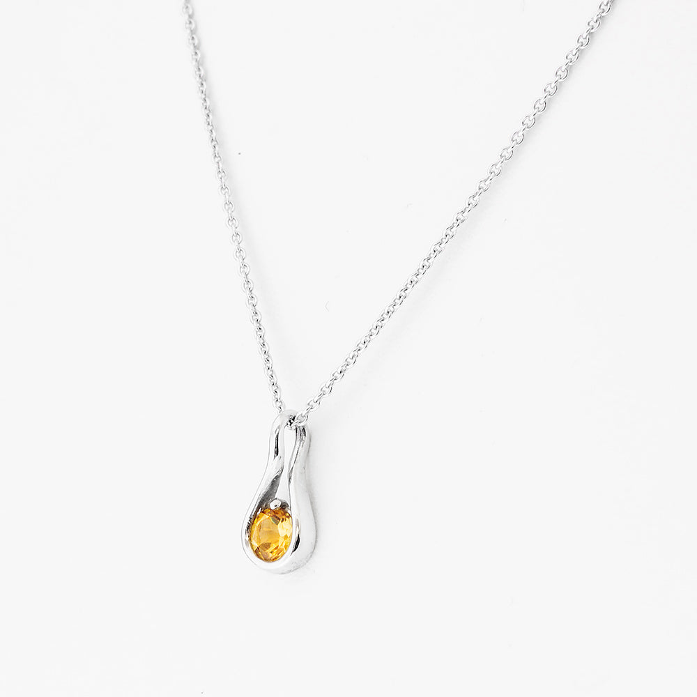 Savannah, Citrine Necklace