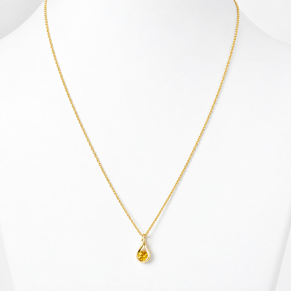 Savannah, Citrine Pendant