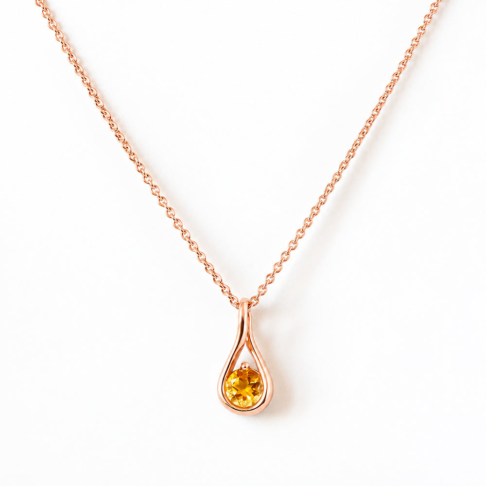 Savannah, Citrine Pendant