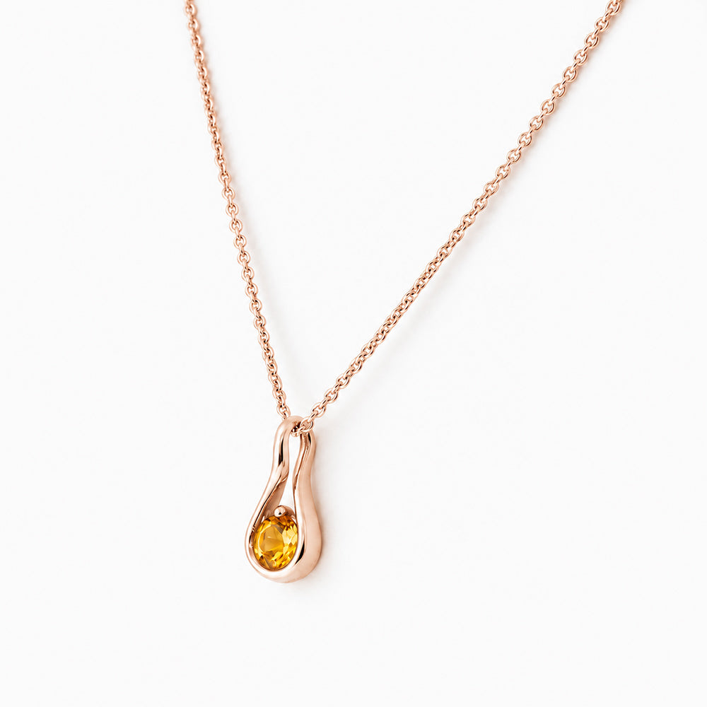 Savannah, Citrine Pendant