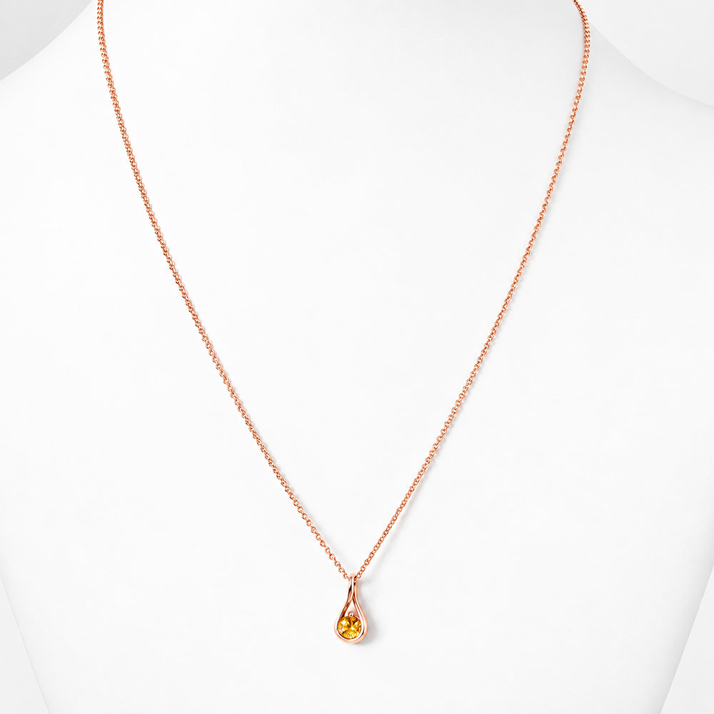 Savannah, Citrine Pendant