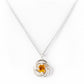 Freyja, Citrine Pendant - Victoria's Jewellery