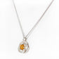 Freyja, Citrine Pendant - Victoria's Jewellery