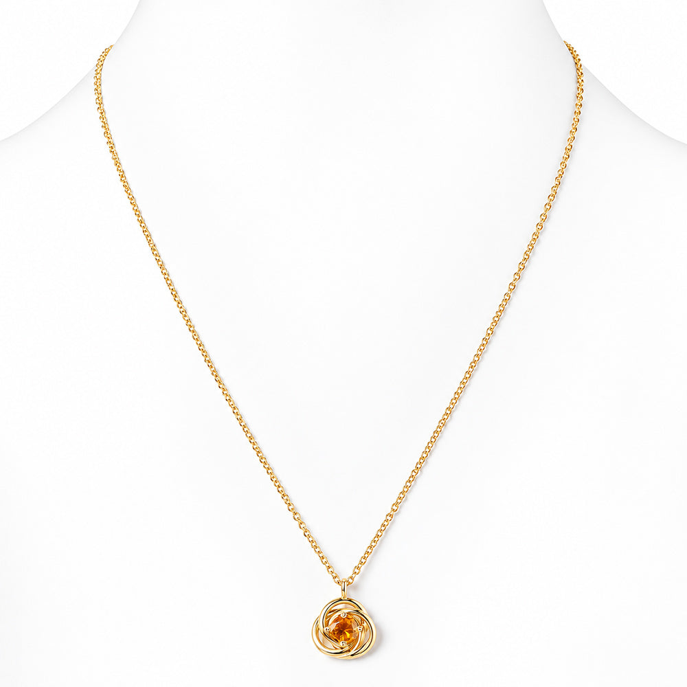 Freyja, Citrine Pendant