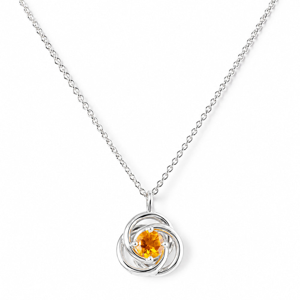 Freyja, Citrine Pendant