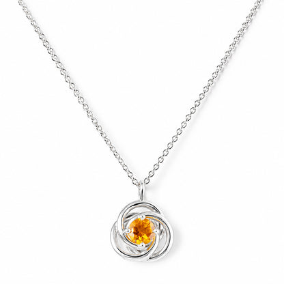 Freyja, Citrine Pendant