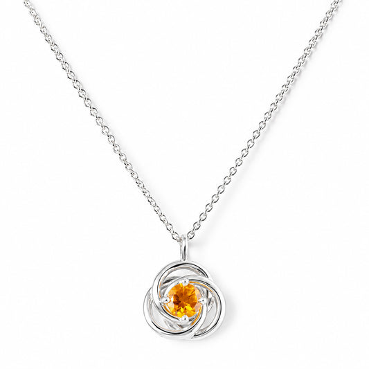 Freyja, Citrine Pendant