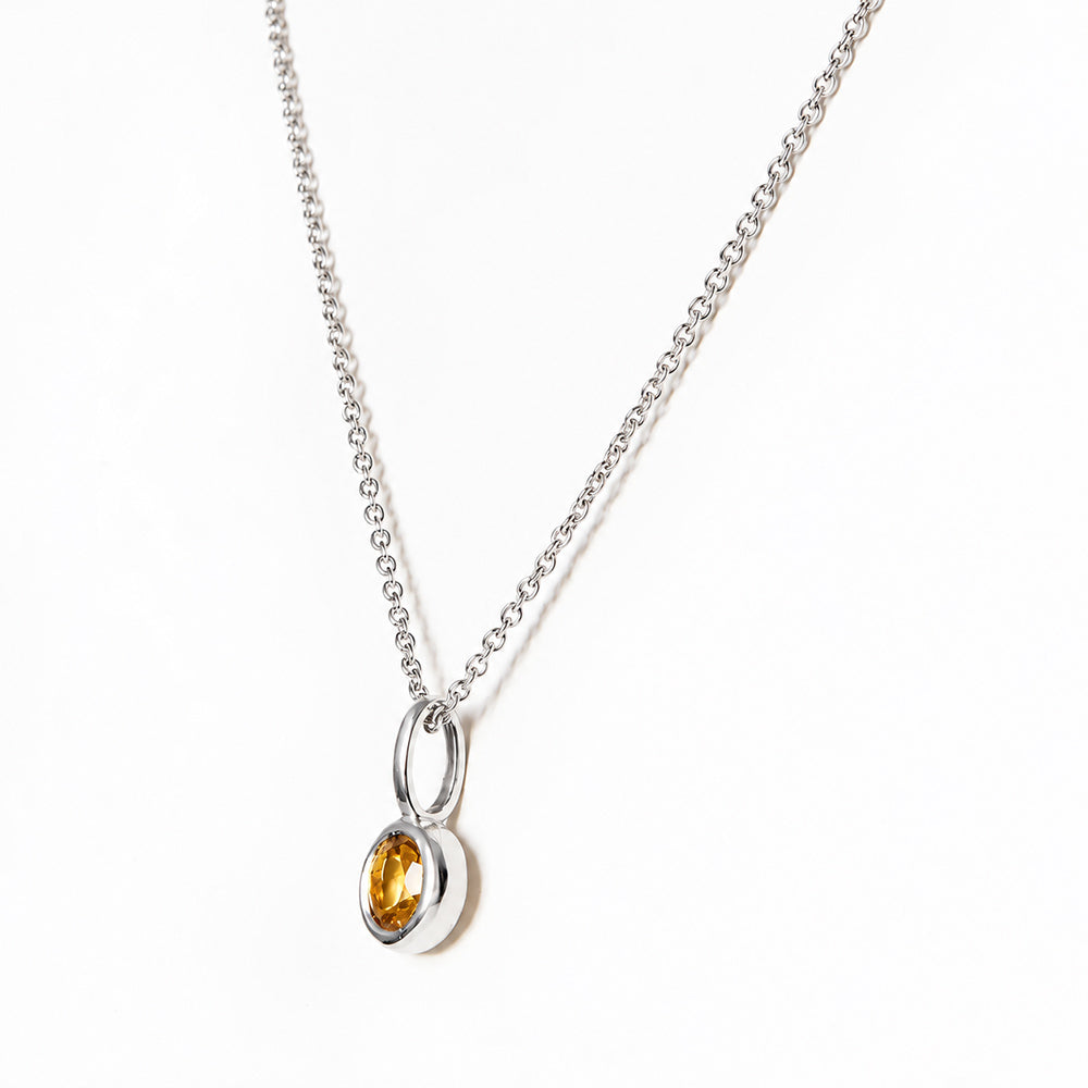 Lexi, Citrine Pendant
