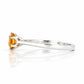 Tulip, a Six Claw Citrine Ring - Victoria's Jewellery