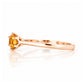 Tulip, a Six Claw Citrine Ring - Victoria's Jewellery