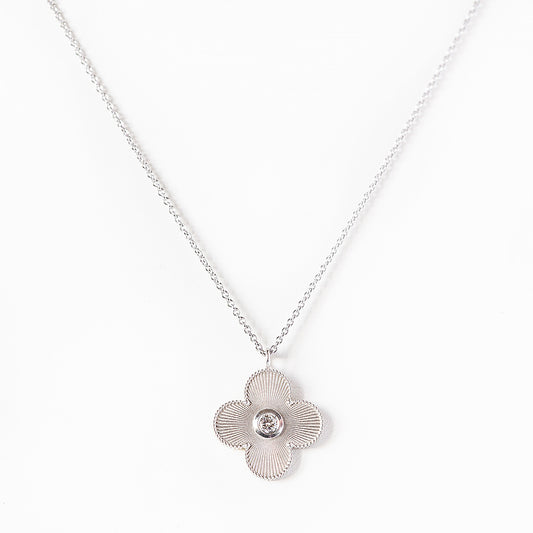 Clover Necklace - Lab Grown Diamond