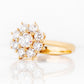 Fleur, a Lab Diamond Flower Cluster Ring