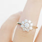 Fleur, a Lab Diamond Flower Cluster Ring