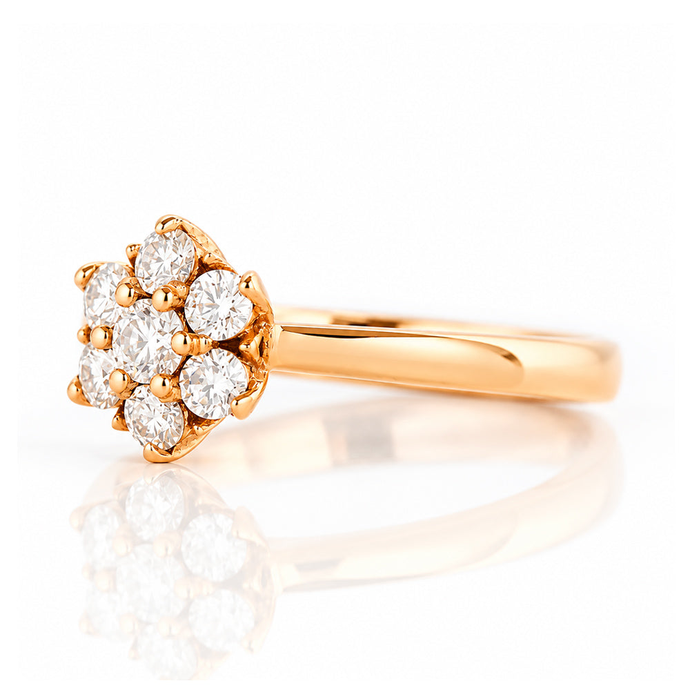Alice, a Lab Diamond Cluster Ring - Victoria's Jewellery