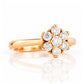 Alice, a Lab Diamond Cluster Ring - Victoria's Jewellery