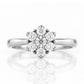 Alice, a Lab Diamond Cluster Ring - Victoria's Jewellery