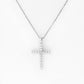 Cross Necklace with Lab Diamonds - Victoria's Jewellery
