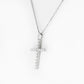 Cross Necklace with Lab Diamonds - Victoria's Jewellery